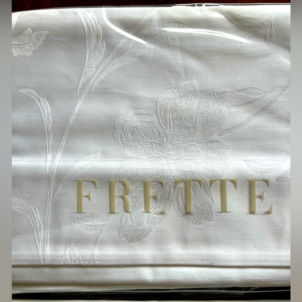 FRETTE Euro shams two (2) White